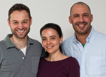 Das Gründerteam: Peter Kral, Mirjam Maier, Thomas Stolze (v.l.n.r.), Foto: Wikando GmbH