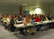 Mehr als 50 Teilnehmer kamen zum Forum Unternehmensfinanzierung in den Innova Allgäu Hightech Park Kaufbeuren