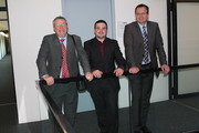 Das Experten-Team: (von links) Prof. Dr. U.-G. Korb, Michael Prem und Peter Umbach. Foto: Andrea Henkel, kit e.V.