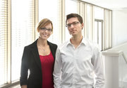Die Gründer der Secomba GmbH: Andrea Wittek und Robert Freudenreich