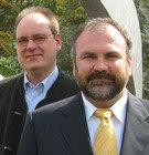 v.l.n.r. die  Gründer und Geschäftsführer  der HighConsulting GmbH Dr. Walter Hafner und Gerd Pauli (Bild: privat)