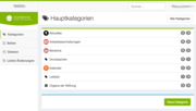 Screenshot Wissensmanagementsystem conlance GmbH