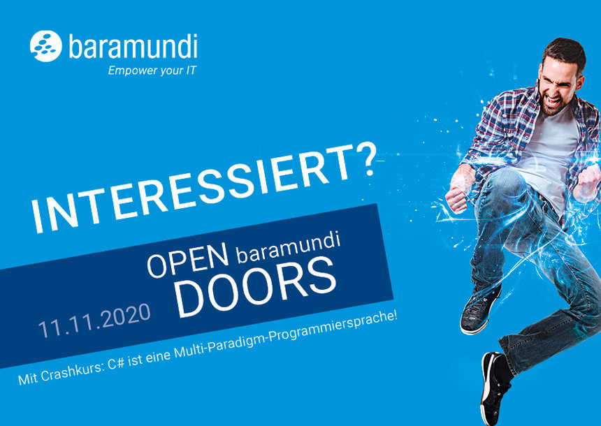 Einladung zum baramundi Open Doors Day