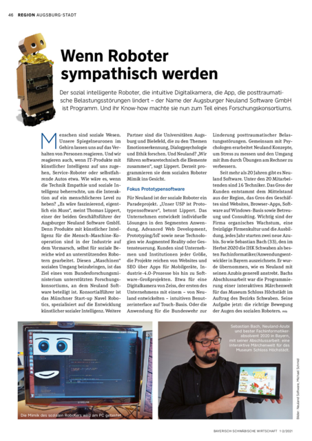 Fachbeitrag im IHK Magazin 1-2/2021