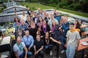 Gruppenfoto auf der Sonnenterasse