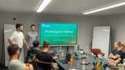 Team Cirelis bei der N2N Prototype Demo
