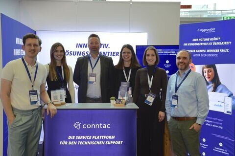Conntac auf Messe